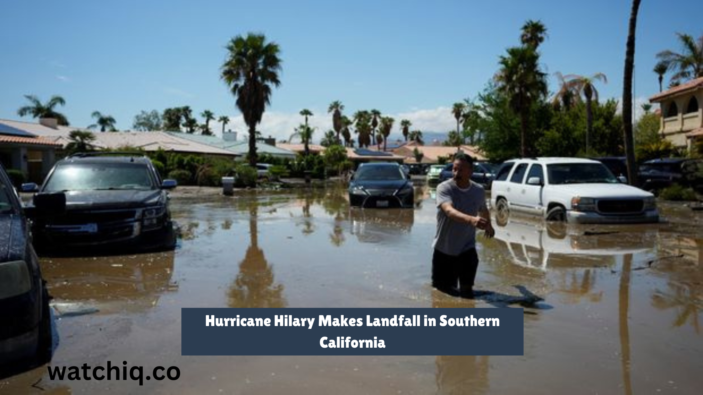 Hurricane Hilary Makes Landfall in Southern California